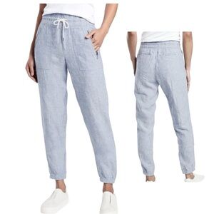 Athleta Cabo Linen Jogger Blue Size 10